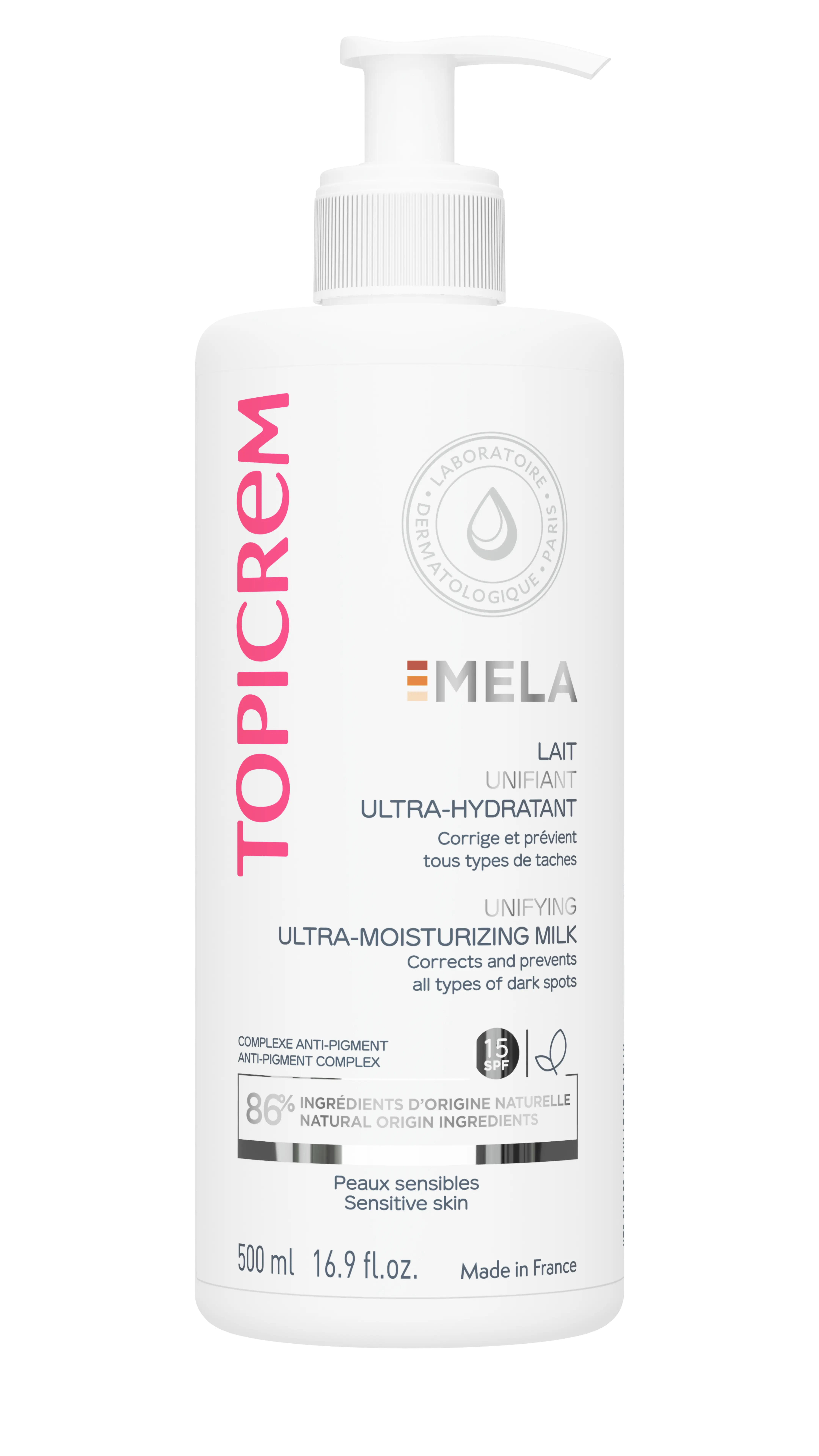 Unifying Ultra-Moisturizing Milk SPF 15+